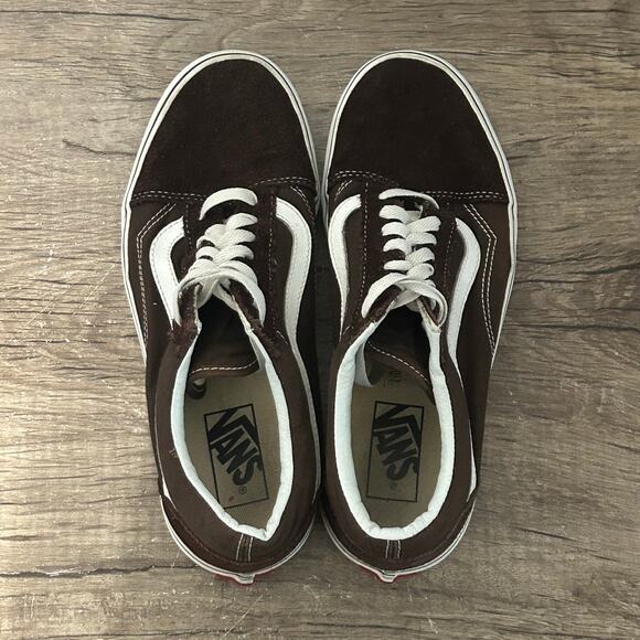 Vans Old Skool Men's Athletic Skate Shoes Sneakers Size 7 Brown - Picture 7 of 8